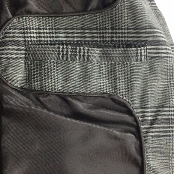 Kenneth Cole New York Plaid Trench Coat Sz S - Picture 8 of 12